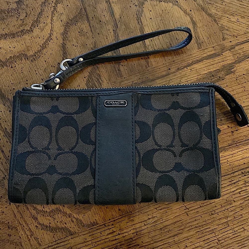 Coach wallet wristlet